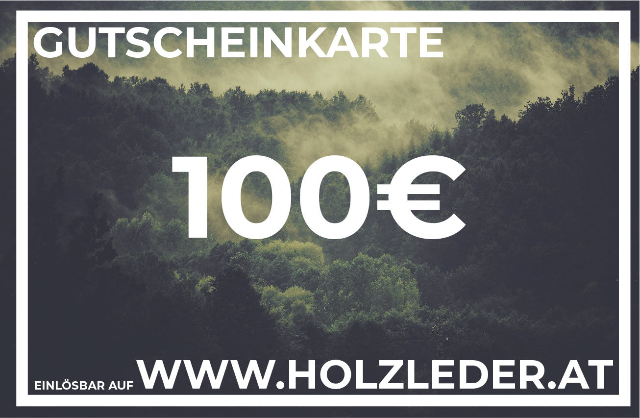 Holzleder® Gutscheinkarte