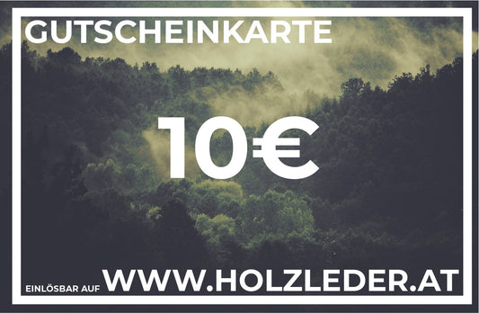 Holzleder® Gutscheinkarte